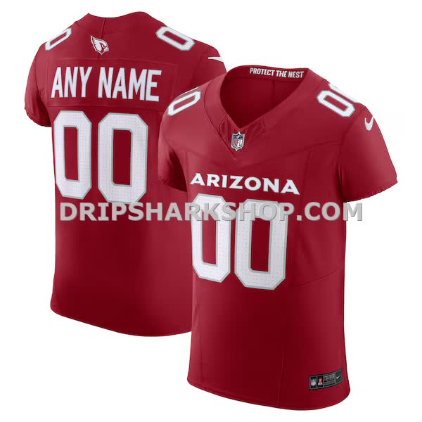 Mens Nike Cardinal Arizona Cardinals Vapor Fuse Elite Custom Jersey