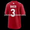Mens Nike Budda Baker Cardinal Arizona Cardinals Game Player Jersey