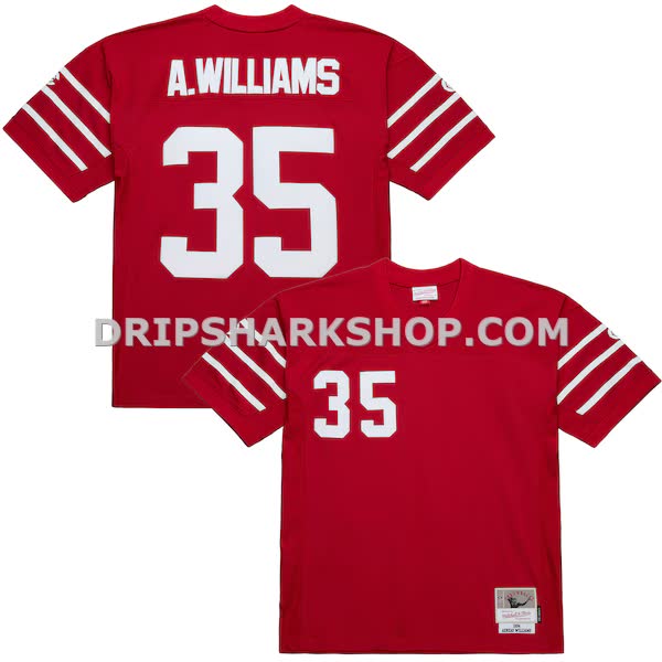 Mens Mitchell And Ness Aeneas Williams Cardinal Arizona Cardinals 1994 Legacy Replica Jersey