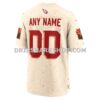 Mens Nike Natural Arizona Cardinals 2025 Rivalries Collection Custom Game Jersey