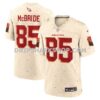 NFL019029M01-cee0d3 Mens Nike Trey Mcbride Natural Arizona Cardinals 2025 Rivalries Collection Game Jersey