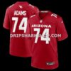 NFL0192b2M01-bbd40f Mens Nike Isaiah Adams Cardinal Arizona Cardinals Team Game Jersey