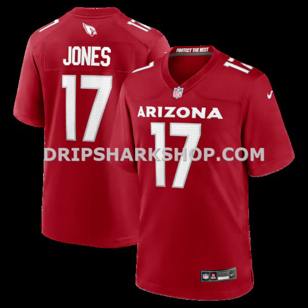 Mens Nike Zay Jones Cardinal Arizona Cardinals Team Game Jersey