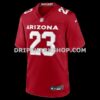 Mens Nike Corey Clement Cardinal Arizona Cardinals Team Game Jersey