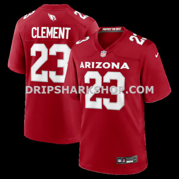 Mens Nike Corey Clement Cardinal Arizona Cardinals Team Game Jersey