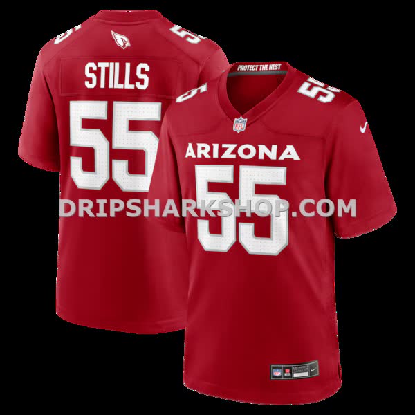 Mens Nike Dante Stills Cardinal Arizona Cardinals Team Game Jersey