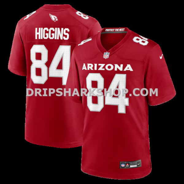Mens Nike Elijah Higgins Cardinal Arizona Cardinals Team Game Jersey