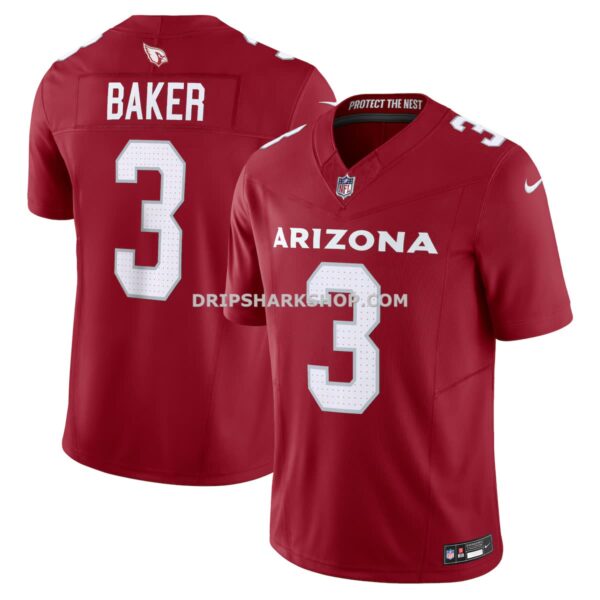 Mens Nike Budda Baker Cardinal Arizona Cardinals Vapor Fuse Limited Jersey