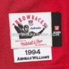 Mens Mitchell And Ness Aeneas Williams Cardinal Arizona Cardinals 1994 Authentic Throwback Retired Player Jersey