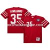 Mens Mitchell And Ness Aeneas Williams Cardinal Arizona Cardinals 1994 Authentic Throwback Retired Player Jersey
