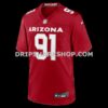 Mens Nike Lj Collier Cardinal Arizona Cardinals Team Game Jersey