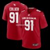 Mens Nike Lj Collier Cardinal Arizona Cardinals Team Game Jersey