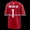 Mens Nike Mack Wilson Cardinal Arizona Cardinals Team Game Jersey