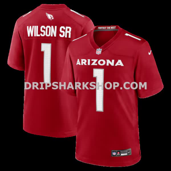 Mens Nike Mack Wilson Cardinal Arizona Cardinals Team Game Jersey