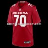 Mens Nike Paris Johnson Jr Cardinal Arizona Cardinals Game Jersey