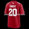 Mens Nike Zonovan Knight Cardinal Arizona Cardinals Team Game Jersey