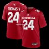 Mens Nike Starling Thomas V Cardinal Arizona Cardinals Team Game Jersey