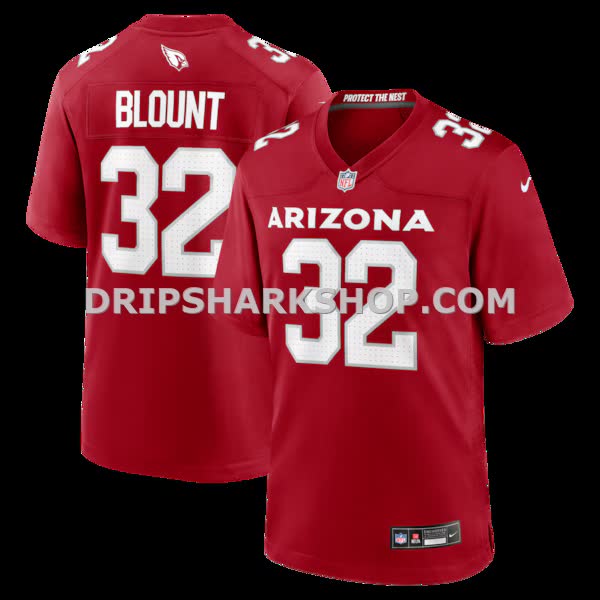 Mens Nike Joey Blount Cardinal Arizona Cardinals Game Jersey