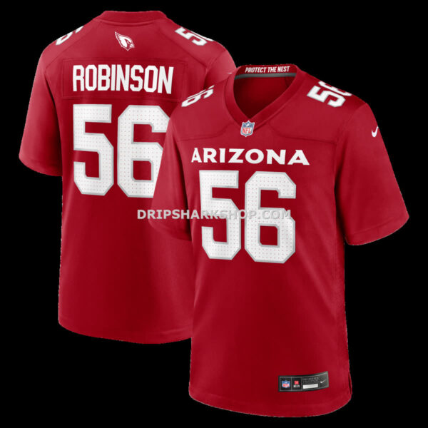 Mens Nike Darius Robinson Cardinal Arizona Cardinals Player Game Jersey