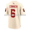 NFL01cd85G02-f8bb84 Mens Nike James Conner Natural Arizona Cardinals 2025 Rivalries Collection Game Jersey
