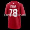 NFL01cdf8G02-ba4832 Mens Nike Josh Fryar Cardinal Arizona Cardinals Team Game Jersey