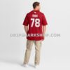 NFL01cdf8G07-a8372a Mens Nike Josh Fryar Cardinal Arizona Cardinals Team Game Jersey