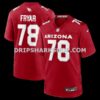 NFL01cdf8M01-9b8527 Mens Nike Josh Fryar Cardinal Arizona Cardinals Team Game Jersey