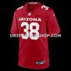 Mens Nike Chad Ryland Cardinal Arizona Cardinals Team Game Jersey