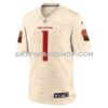 NFL01cfcbG01-aa9d8d Mens Nike Kyler Murray Natural Arizona Cardinals 2025 Rivalries Collection Game Jersey