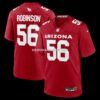 Mens Nike Darius Robinson Cardinal Arizona Cardinals Team Game Jersey
