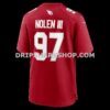 Mens Nike Walter Nolen Cardinal Arizona Cardinals Game Player Jersey