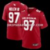 Mens Nike Walter Nolen Cardinal Arizona Cardinals Game Player Jersey