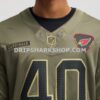 Mens Nike Pat Tillman Olive Arizona Cardinals 2025 Salute To Service Retired Limited Jersey