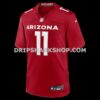 Mens Nike Larry Fitzgerald Cardinal Arizona Cardinals Team Retired Game Jersey