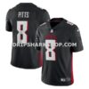 Mens Nike Kyle Pitts Black Atlanta Falcons Vapor Limited Jersey Pi4340000
