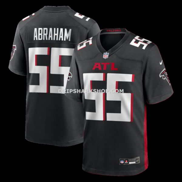 NFL020342G06-c7bcaf Mens Nike John Abraham Black Atlanta Falcons Game Retired Player Jersey