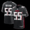 NFL020342M01-b0e932 Mens Nike John Abraham Black Atlanta Falcons Game Retired Player Jersey