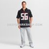 Mens Nike Keith Brooking Black Atlanta Falcons Game Retired Player Jersey
