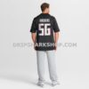 Mens Nike Keith Brooking Black Atlanta Falcons Game Retired Player Jersey
