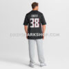Mens Nike Nathan Carter Black Atlanta Falcons Team Game Jersey
