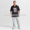 Mens Nike Jalon Walker Black Atlanta Falcons Team Game Jersey