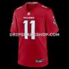 Mens Nike Jalon Walker Red Atlanta Falcons Game Jersey