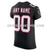 Mens Nike Black Atlanta Falcons Vapor Fuse Elite Custom Jersey