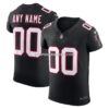 Mens Nike Black Atlanta Falcons Vapor Fuse Elite Custom Jersey
