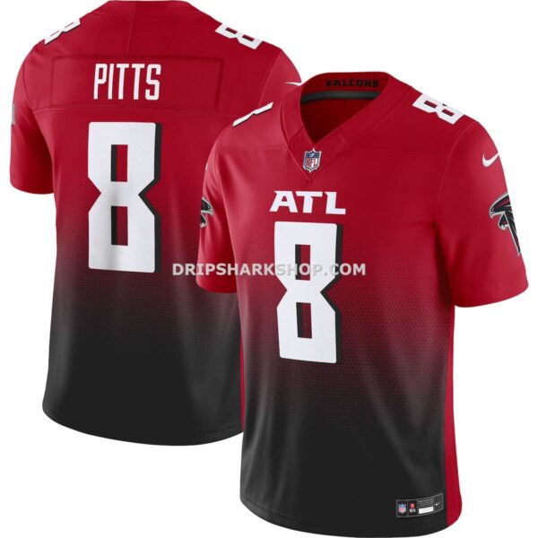 NFL021a9aG04-c609fb Mens Nike Kyle Pitts Red Atlanta Falcons Vapor Fuse Limited Jersey