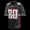 Mens Nike Andre Rison Black Atlanta Falcons Game Retired Player Jersey