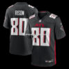 Mens Nike Andre Rison Black Atlanta Falcons Game Retired Player Jersey