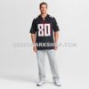 Mens Nike Andre Rison Black Atlanta Falcons Game Retired Player Jersey