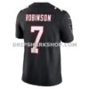 NFL021be6G02-174416 Mens Nike Bijan Robinson Black Atlanta Falcons Alternate Vapor Fuse Limited Jersey
