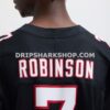 NFL021be6G07-aad483 Mens Nike Bijan Robinson Black Atlanta Falcons Alternate Vapor Fuse Limited Jersey